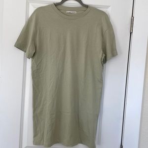 Mint t shirt mini dress